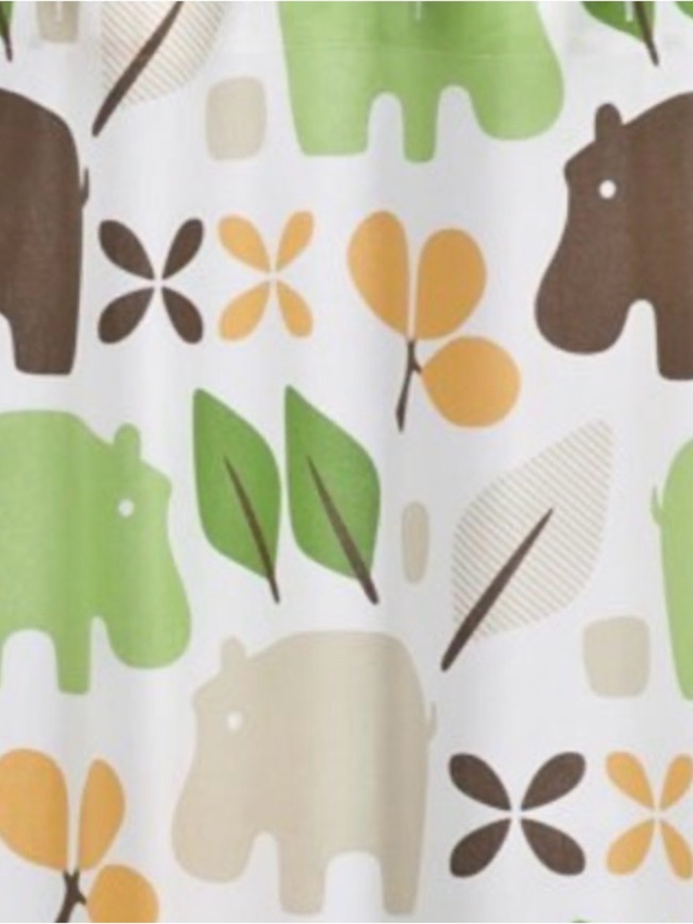 Dwell Studio for Target Hippo Shower Curtain - Brand New